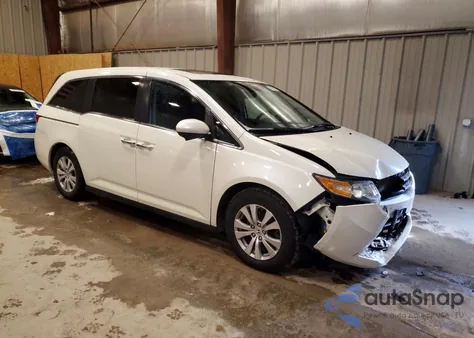 2016 Honda Odyssey Exl z USA, uszkodzony, nr VIN 5FNRL5H65GB097647